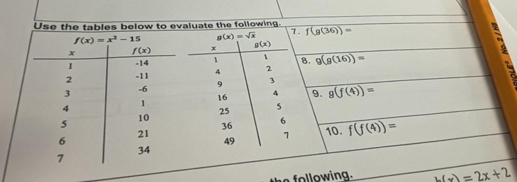 ing.
h(x)=2x+2