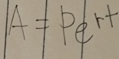 A!= Pe^(r+)