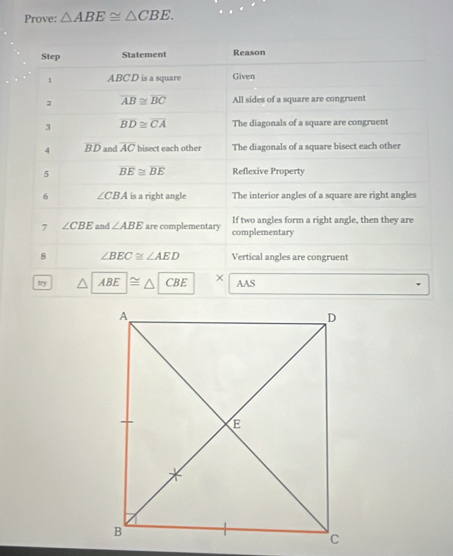 Prove: △ ABE≌ △ CBE.
