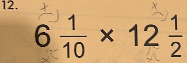 6× 12÷