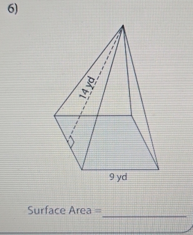 Surface Area =