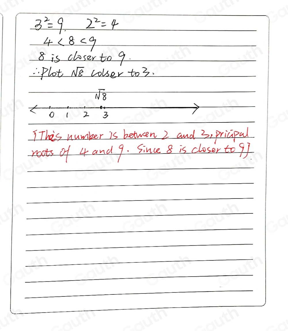 Solved: LESSON 2: PLOTTING IRRATIONAL NUMBERS ON A NUMBER LINE In ...