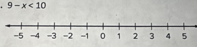 9-x<10</tex>