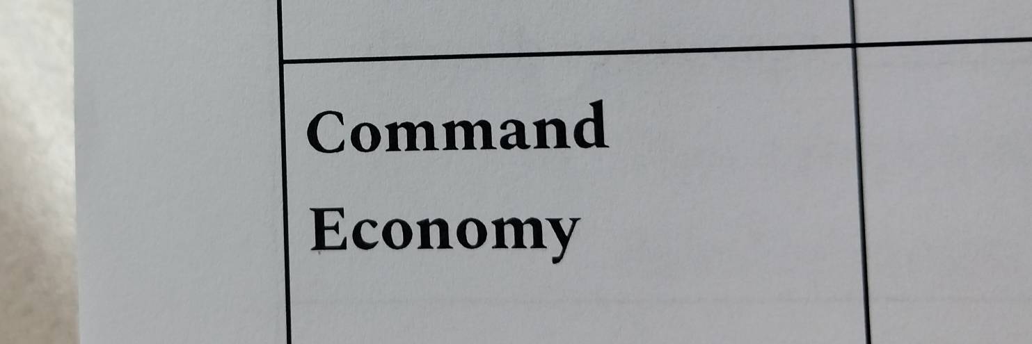 Command 
Economy