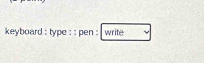 keyboard : type : : pen : write