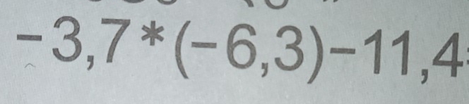 -3,7^*(-6,3)-11,4