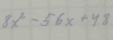 8x^2-56x+48