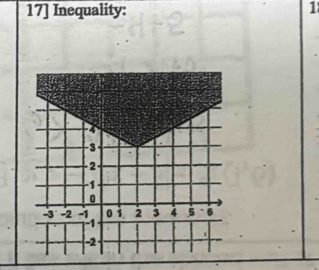 17] Inequality: 1