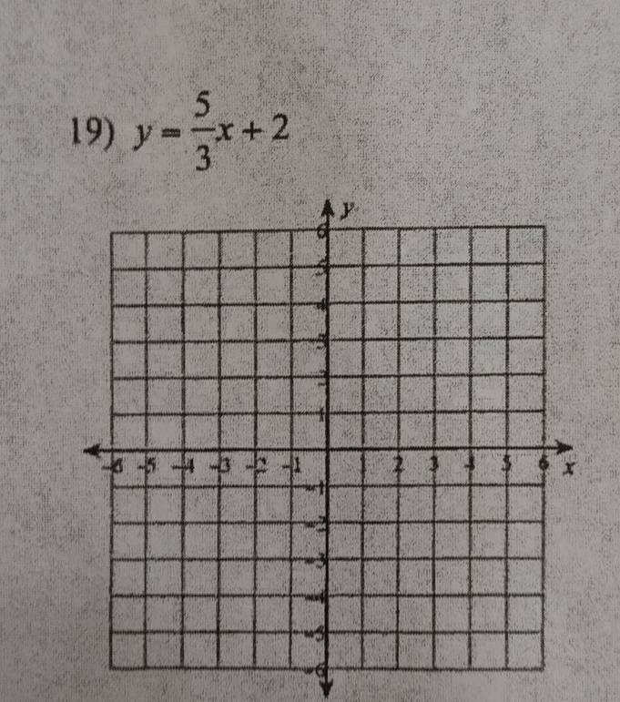 y= 5/3 x+2