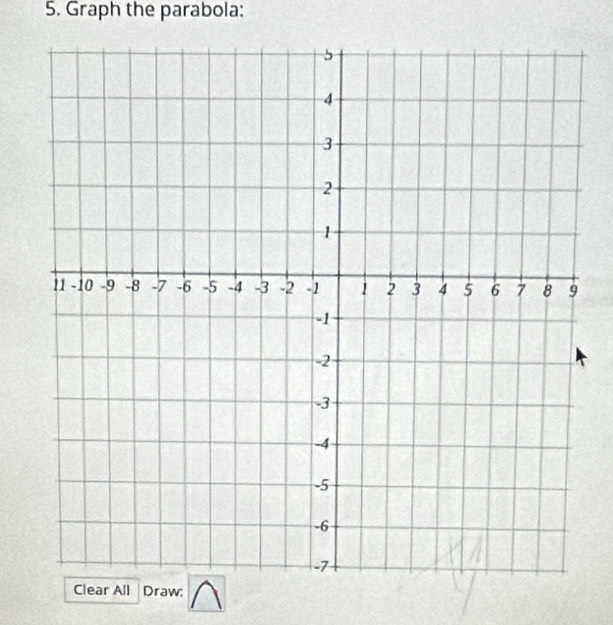 Graph the parabola: