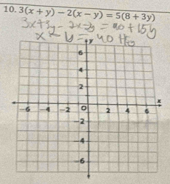 3(x+y)-2(x-y)=5(8+3y)