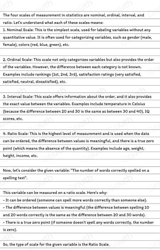 Solved: Choose all possible answers that describe the types of variable ...