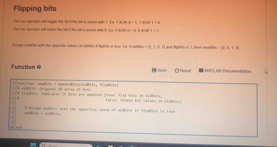 Solved: Flipping bits The xor operator will toggle the bit if the bit ...