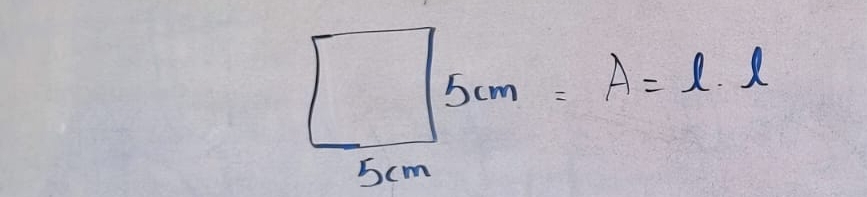 5cm=A=l· l