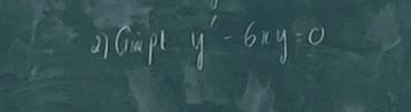 Gapl y'-6xy=0