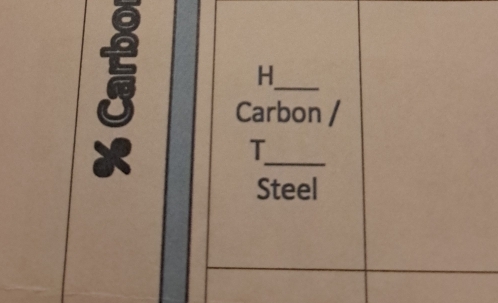 Carbon / 
_T 
Steel