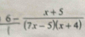 9= (7x −3)(x + 4)