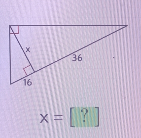 X= ?