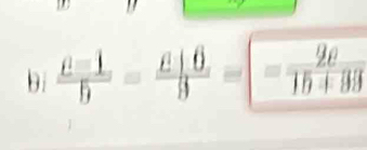  (e-1)/5 = (e+6)/9 = - 2e/15+33 