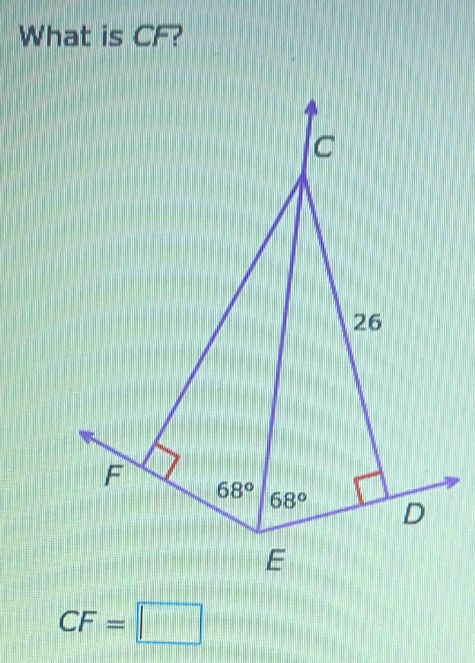 What is CF?
CF=□