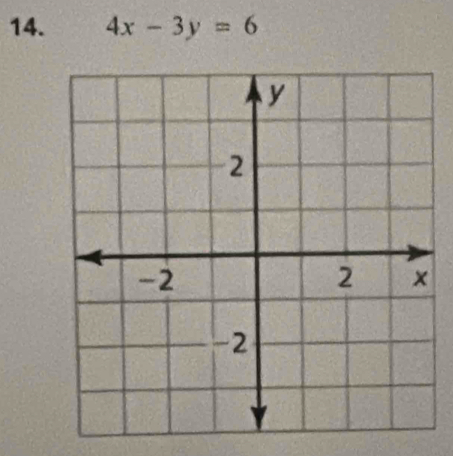 4x-3y=6