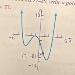 -d 0, write a poly
7