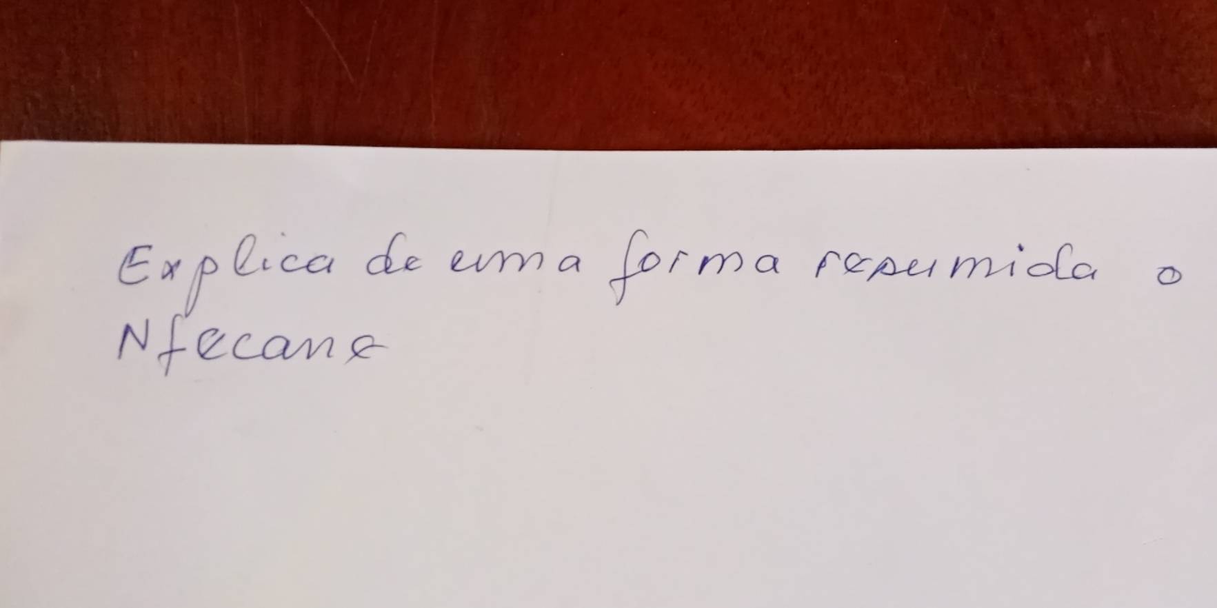 Explica de ema forma renumida a 
Nfecane