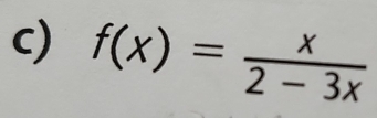 f(x)= x/2-3x 