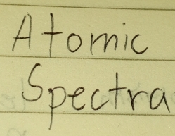 Afomic 
Spectral