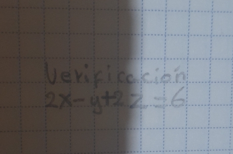 vericicokipn
2x-y+2z=6