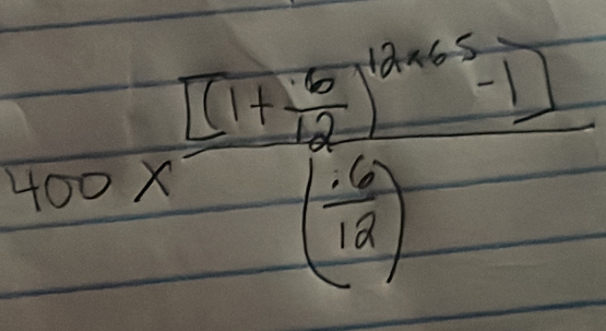 400* frac sqrt((1+frac 5)20)^1246+1]( 6/12 )