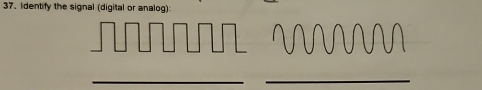 Identify the signal (digital or analog): 
_ 
_