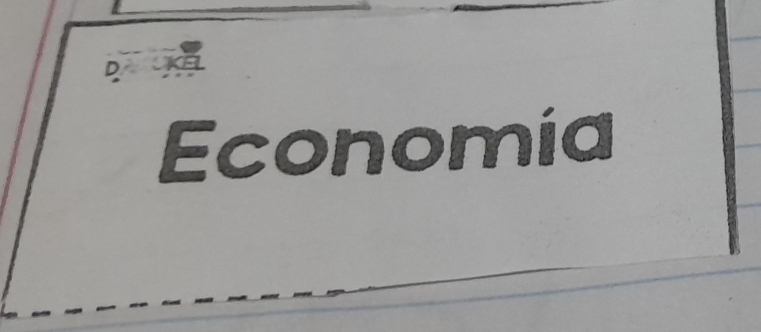 Kh 
Economía