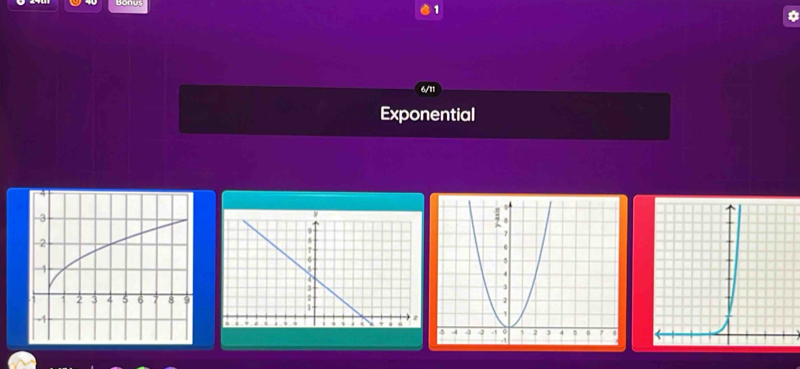 1
6/11
Exponential