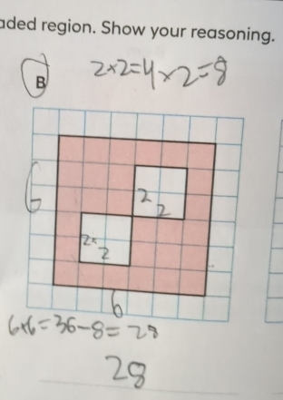 aded region. Show your reasoning.
B