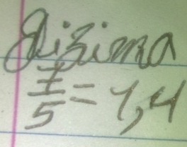 Pisiona
 7/5 =1,4