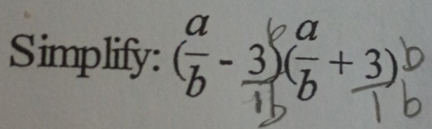 a 
Simplify: 6 -३८+३