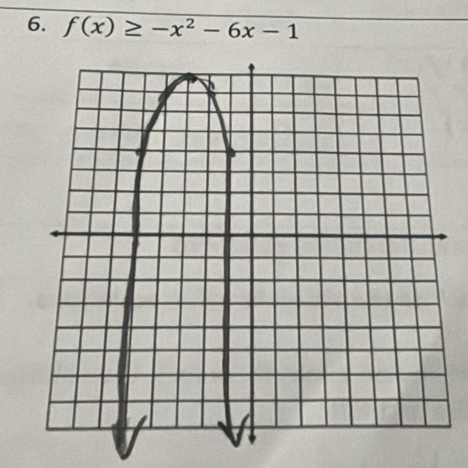 f(x)≥ -x^2-6x-1