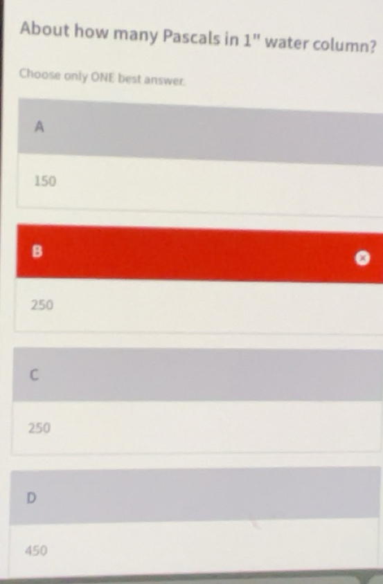 Solved: About how many Pascals in 1