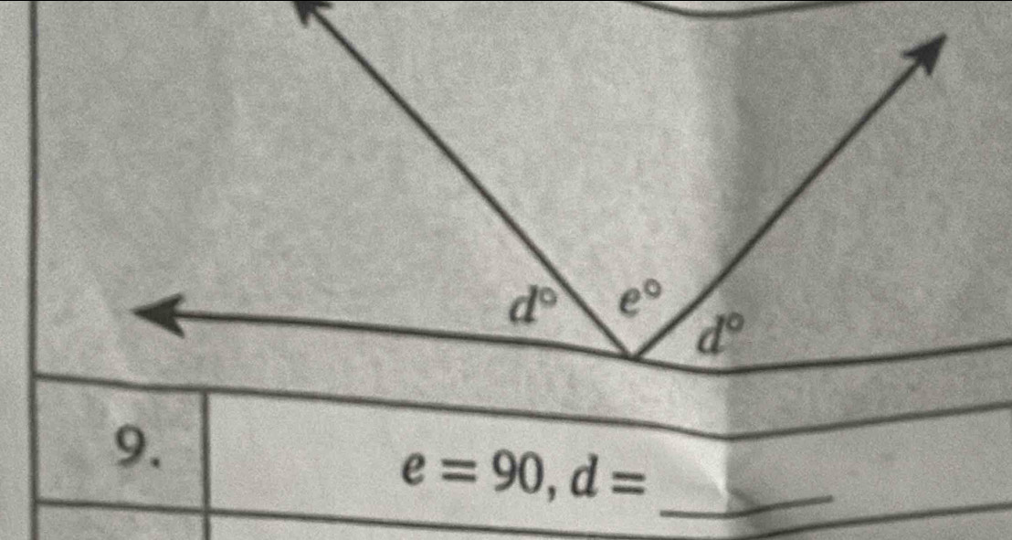 e=90,d=