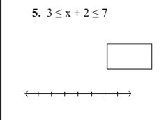 3≤ x+2≤ 7