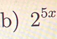 2^(5x)