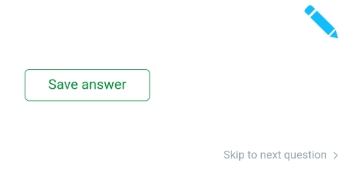 Save answer 
Skip to next question>