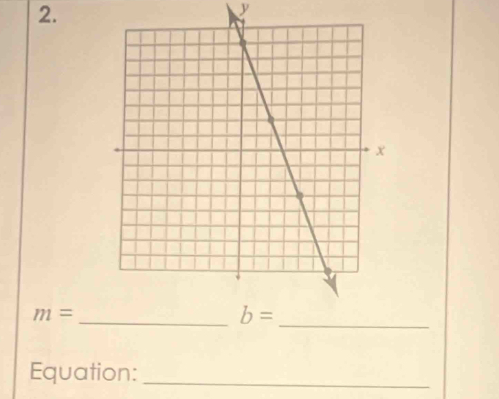 m= _
Equation:
_