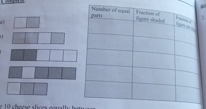 Compiéte 
_ 
Gr 
2. 
a) 

e q