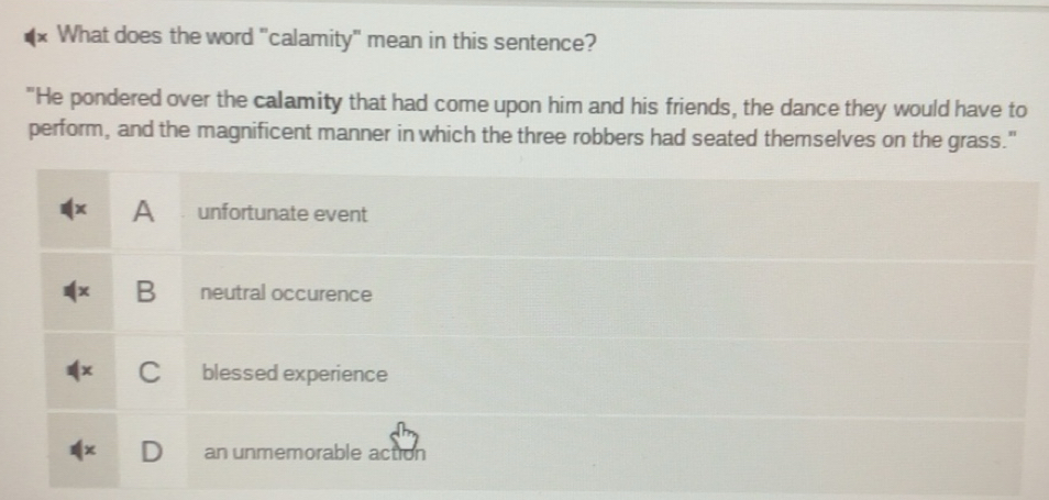 Solved: What does the word 