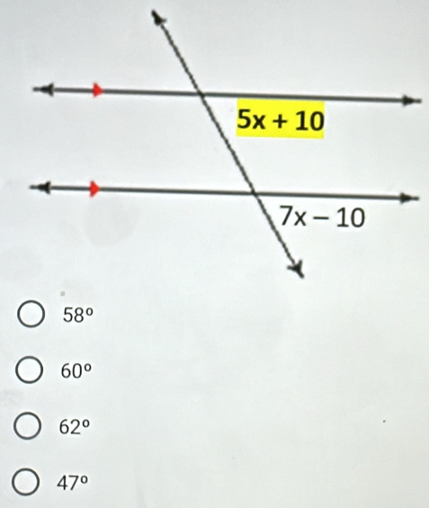 60°
62°
47°