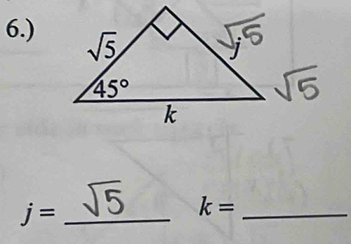 6.)
j= _
k= _