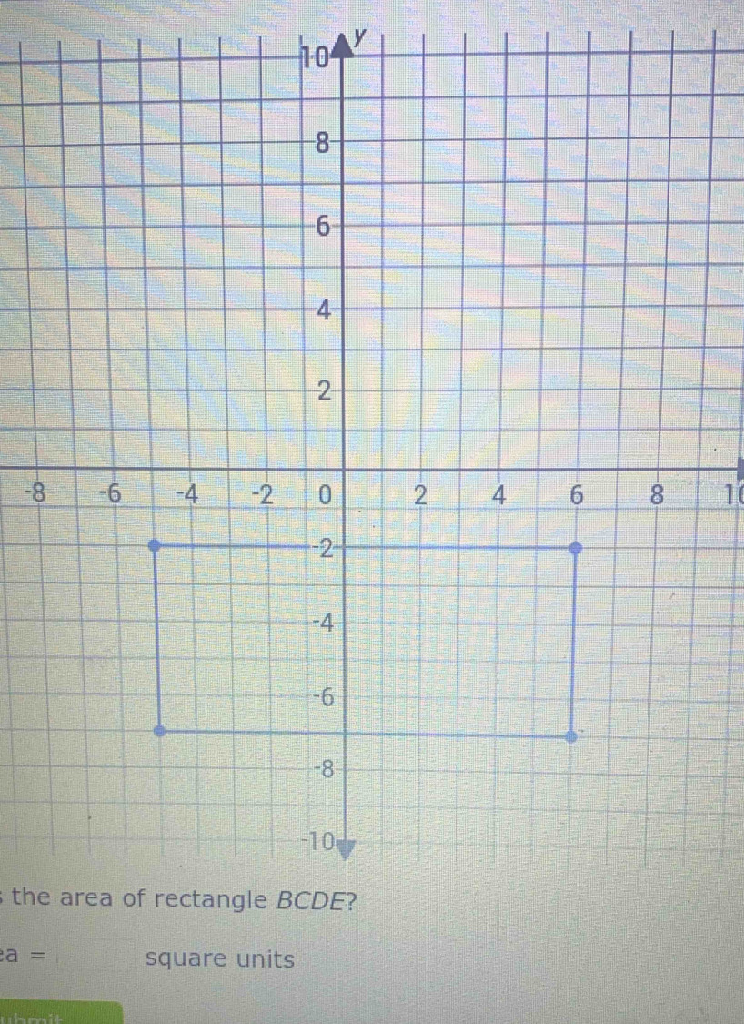 a= square units