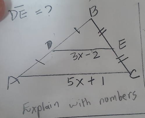 Eoxplain with numbers